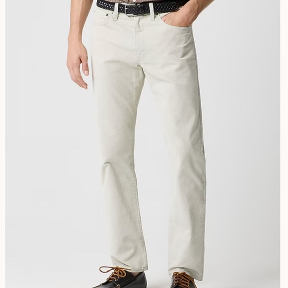 J crew Straight-fit corduroy pant